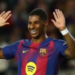 รอยยิ้มที่คัมป์ นู! ‘แรชฟอร์ด’ ส่อโบกมือลาแมนยู ถาวร หลัง ‘ลาปอร์ต้า’ ชนะเลือกตั้งนั่งแท่นปธ.บาร์ซ่าต่อ